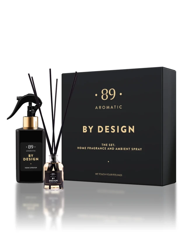 89 aromatic KOMPLEKTS: Mājas aromāts un telpu smaržu izsmidzinātājs